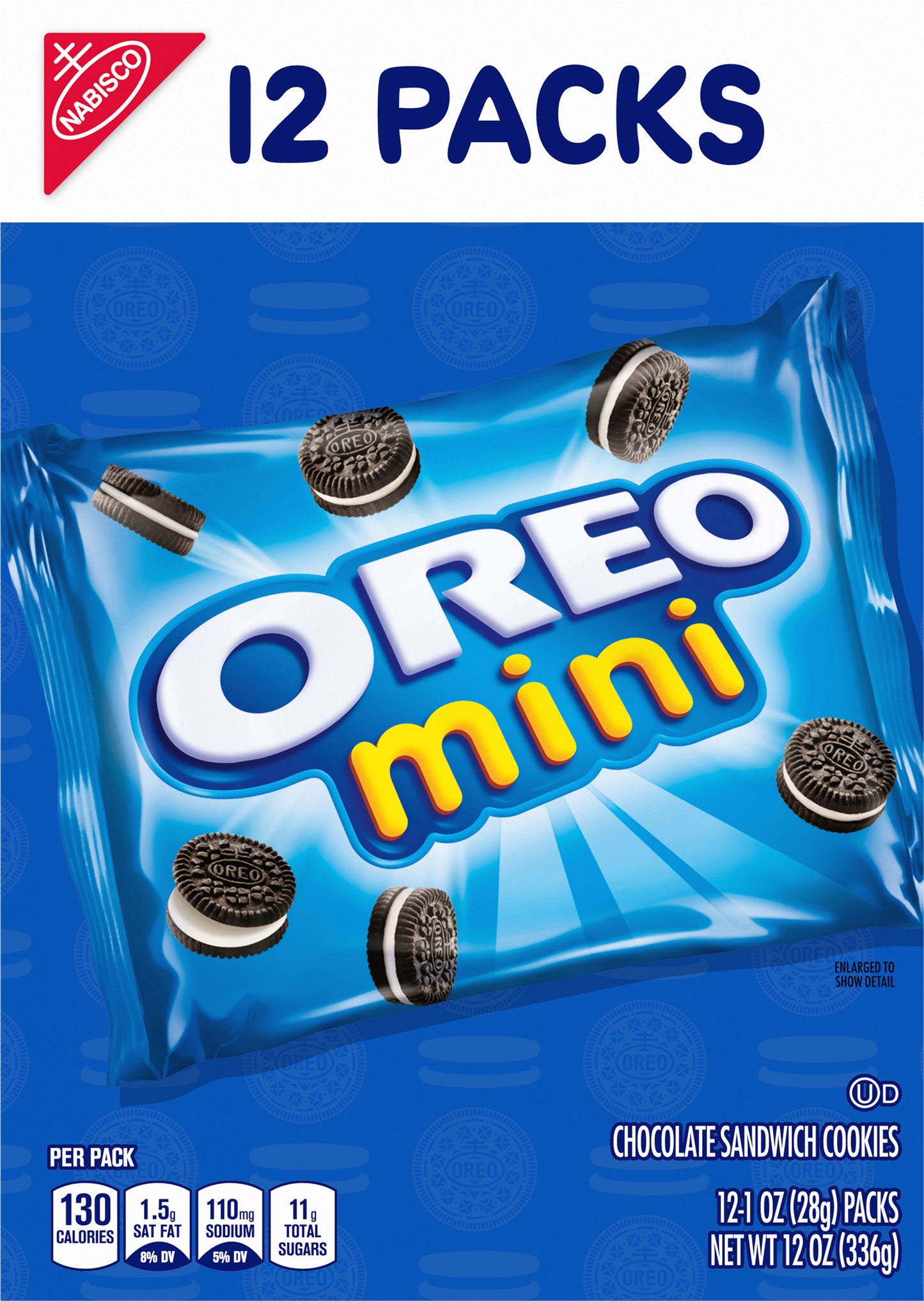 Oreo 12 Packs Mini Chocolate Sandwich Cookies 12 ea