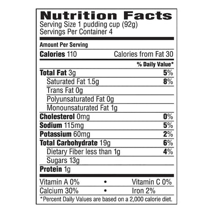 Snack Pack Tapioca Pudding 4 ea
