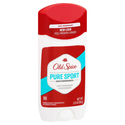 Old Spice High Endurance Pure Sport Anti-Perspirant & Deodorant 3 oz