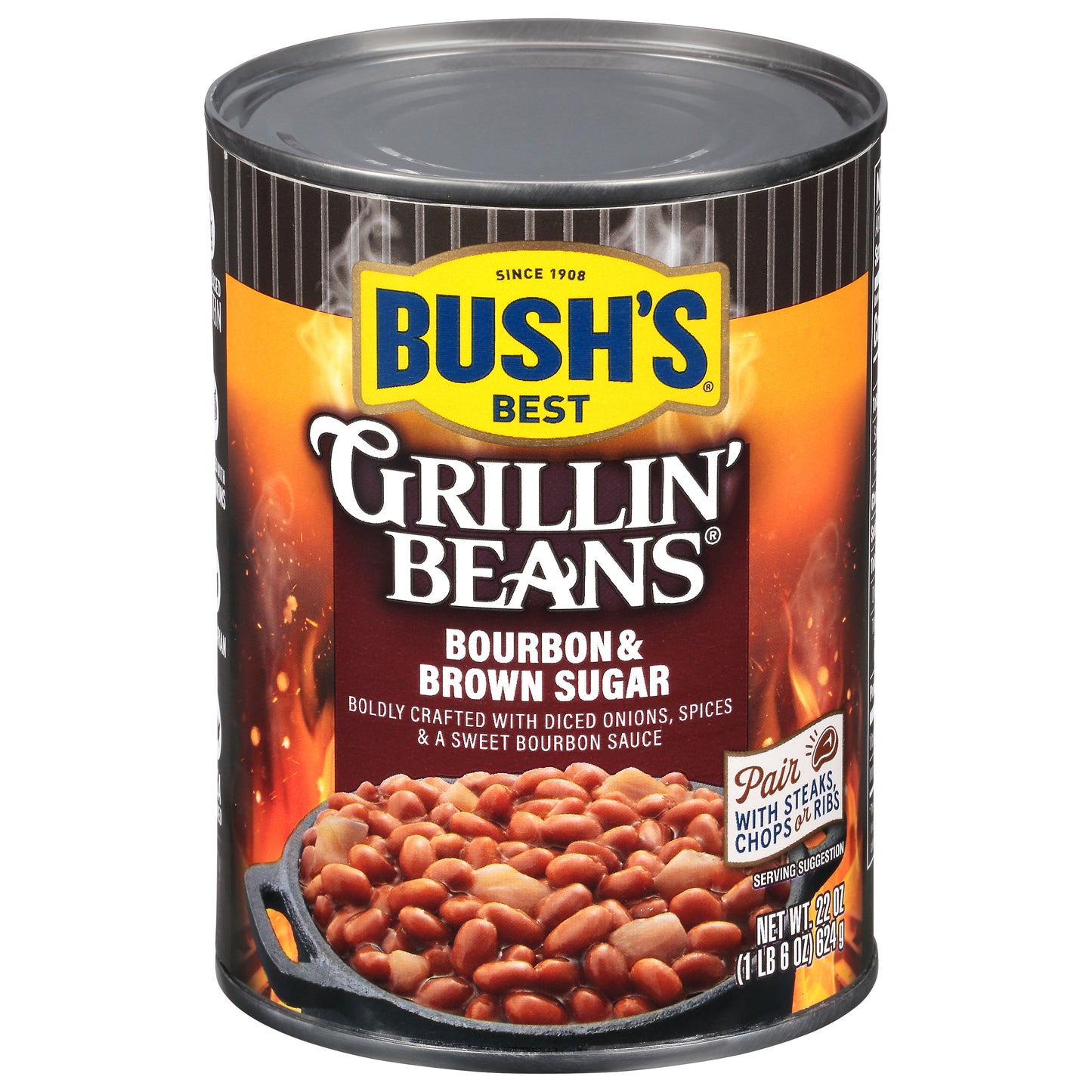 Bush's Bourbon and Brown Sugar Grillin' Beans 22 oz