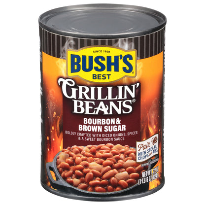 Bush's Bourbon and Brown Sugar Grillin' Beans 22 oz