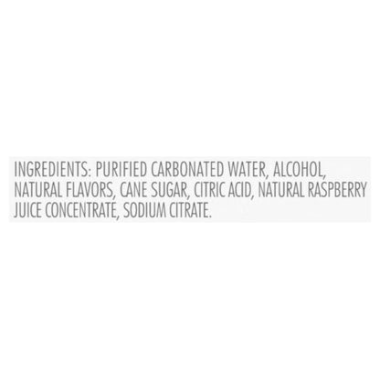 White Claw 6 Pack Spiked Raspberry Hard Seltzer 6 ea