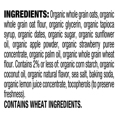 Quaker Kids Organic Strawberry Whole Grain Bars 5 ea