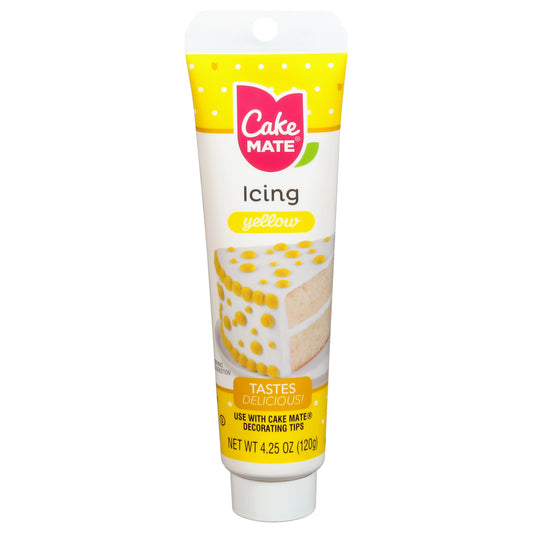Cake Mate Yellow Icing 4.25 oz