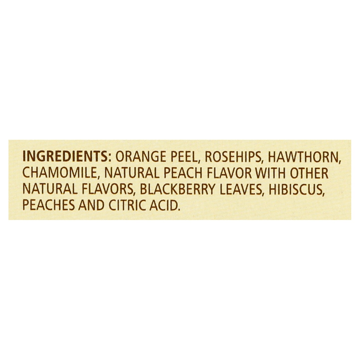 Celestial Seasonings Bags Caffeine Free Country Peach Passion Herbal Tea 20 ea