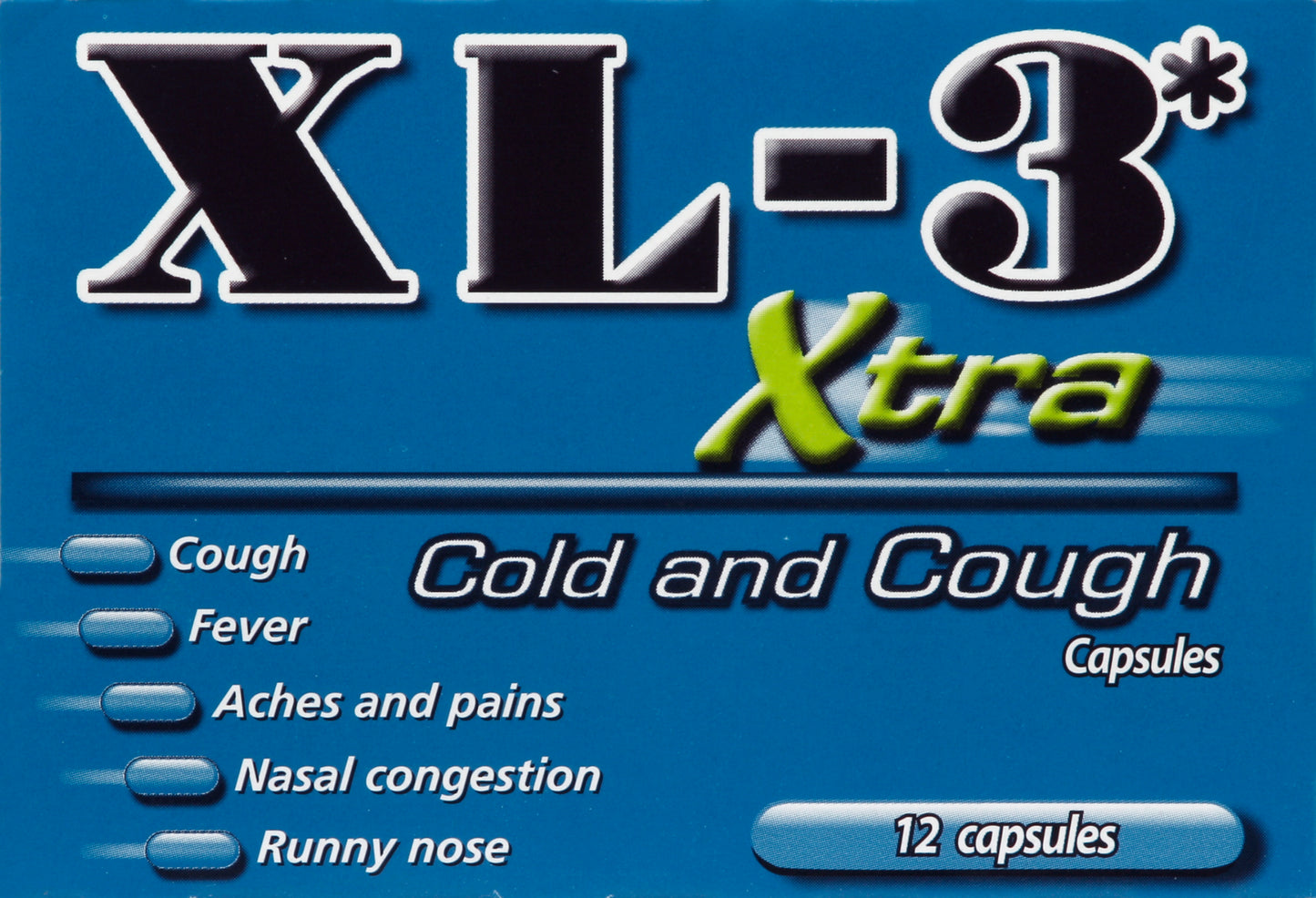 XL 3 Cold and Cough 12 ea