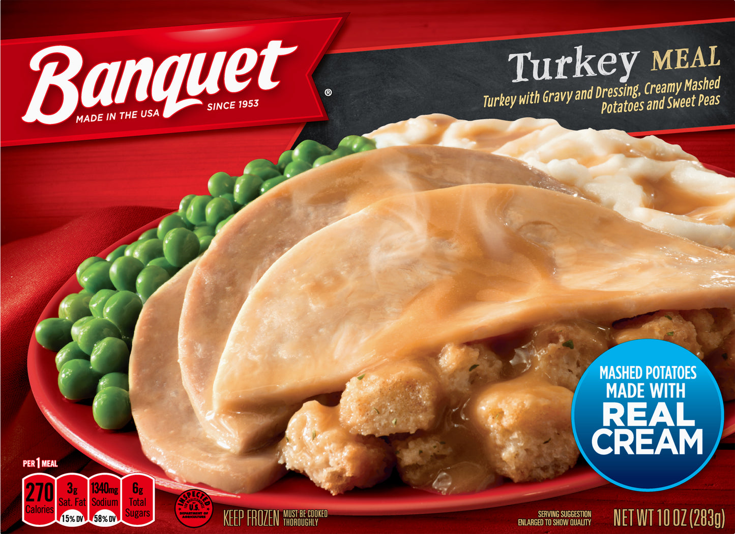 Banquet Turkey Meal 10 oz