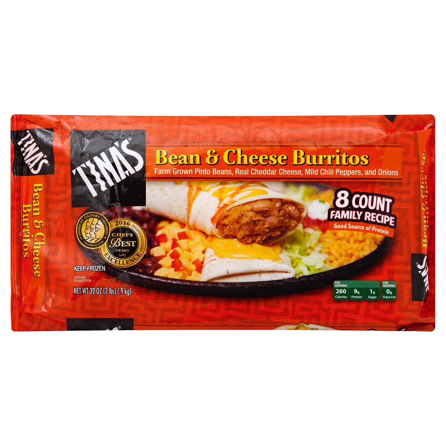 Tina's Burrito 8 ea