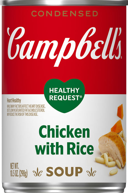 Campbell's Healthy Request Chicken with Rice Condensed Soup 10.5 oz