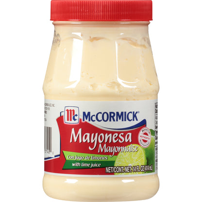 McCormick® Mayonnaise with Lime Juice 14 fl. oz. Jar