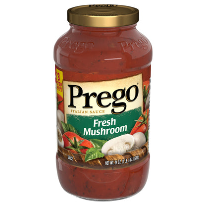 Prego Fresh Mushroom Italian Sauce 24 oz