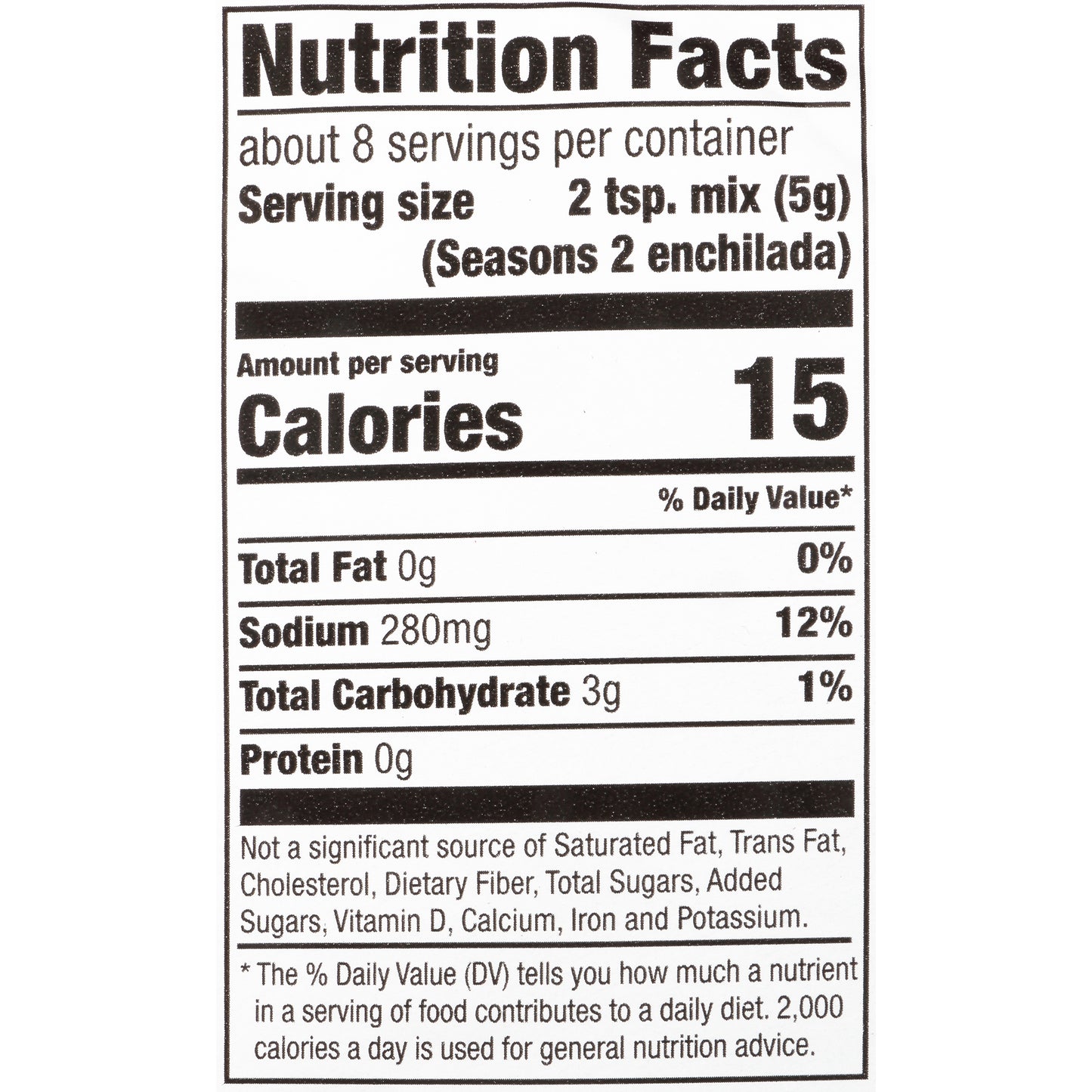 McCormick® Enchilada Seasoning Mix 1.5 oz. Packet