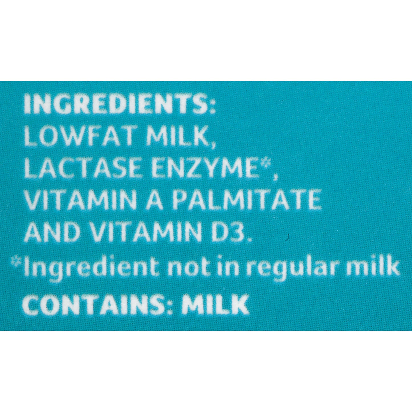 Lactaid® 1% Lowfat Milk 0.5 gal. Carton