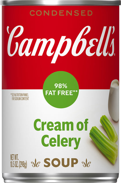 Campbell's 98% Fat Free Cream of Celery Condensed Soup 10.5 oz