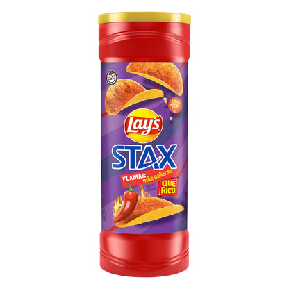 Lay's Stax Flamas Flavored Potato Crisps 5.5 oz