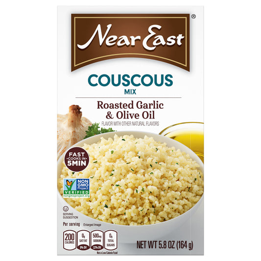 Near East Couscous Mix Roasted Garlic & Olive Oil 5.8 Oz
