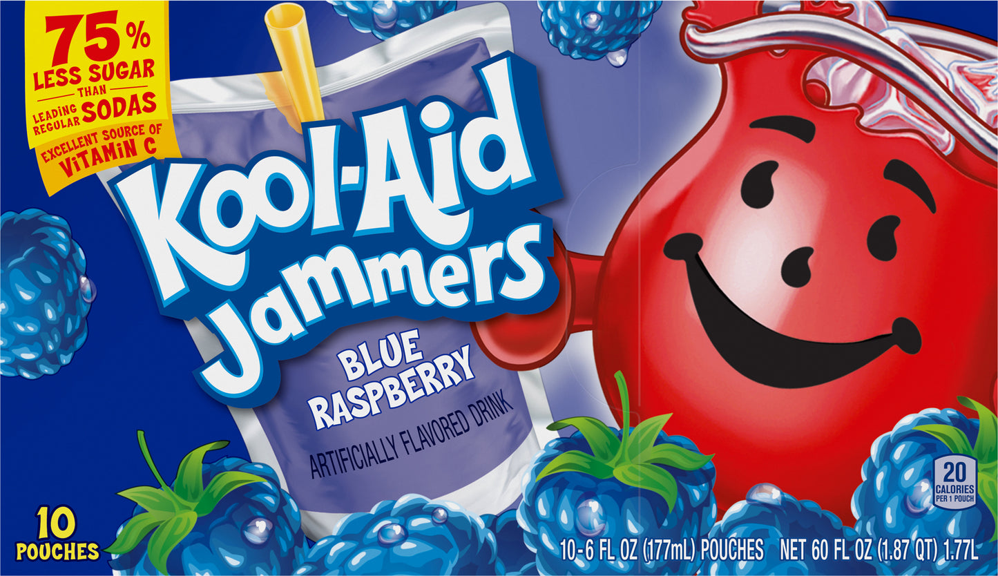 Kool-Aid Blue Raspberry 10 Pack