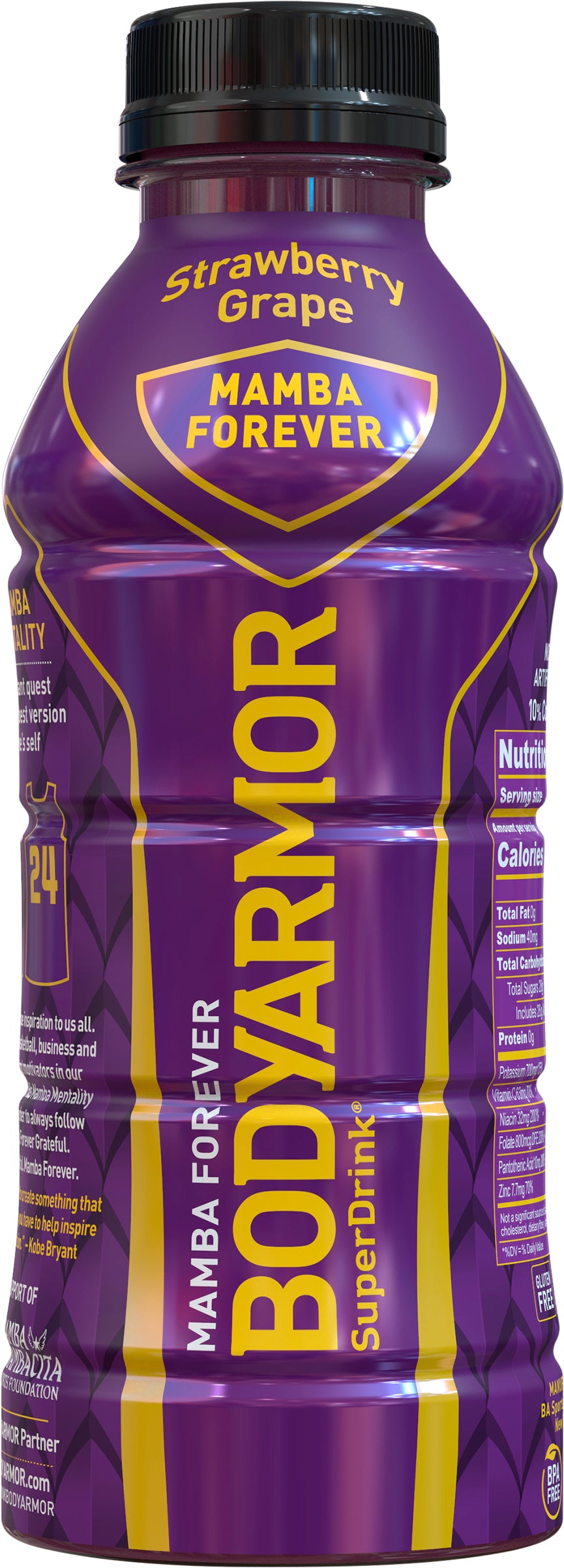 BODYARMOR Sports Drink Strawberry Grape 16oz, 1ct