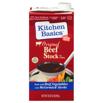 Kitchen Basics Original Beef Stock 32 oz Brick