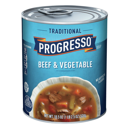 Progresso Traditional Beef & Vegetable Soup 18.5 oz