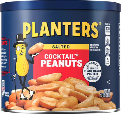 Planters Salted Cocktail Peanuts 12 oz