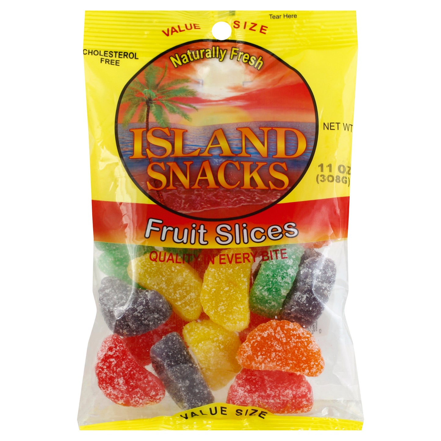Island Snacks Fruit Slices 11 oz