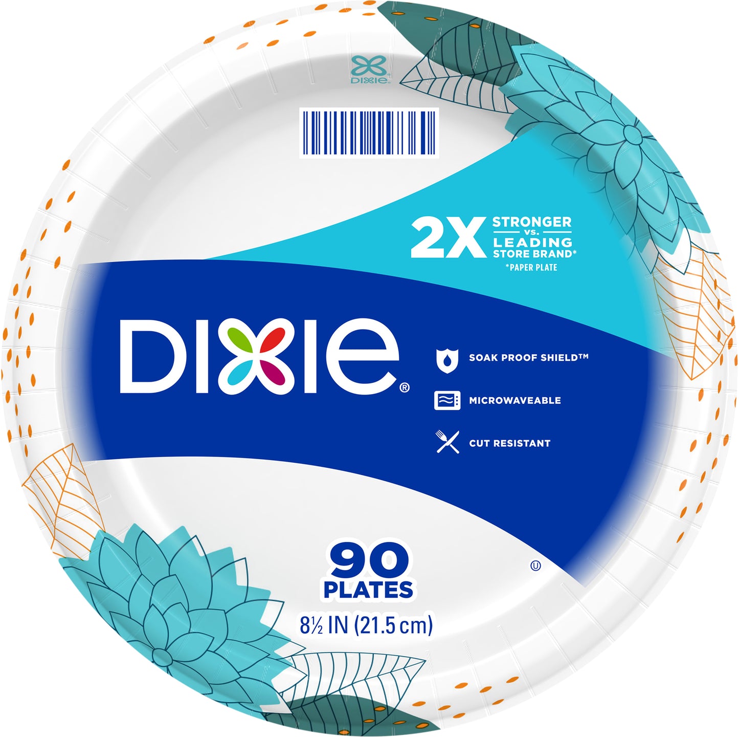 Dixie 8.5 Inch Plates 90 ea