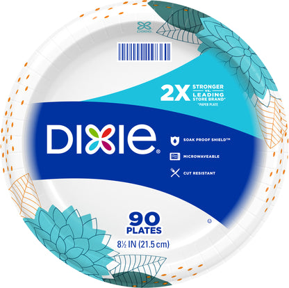 Dixie 8.5 Inch Plates 90 ea