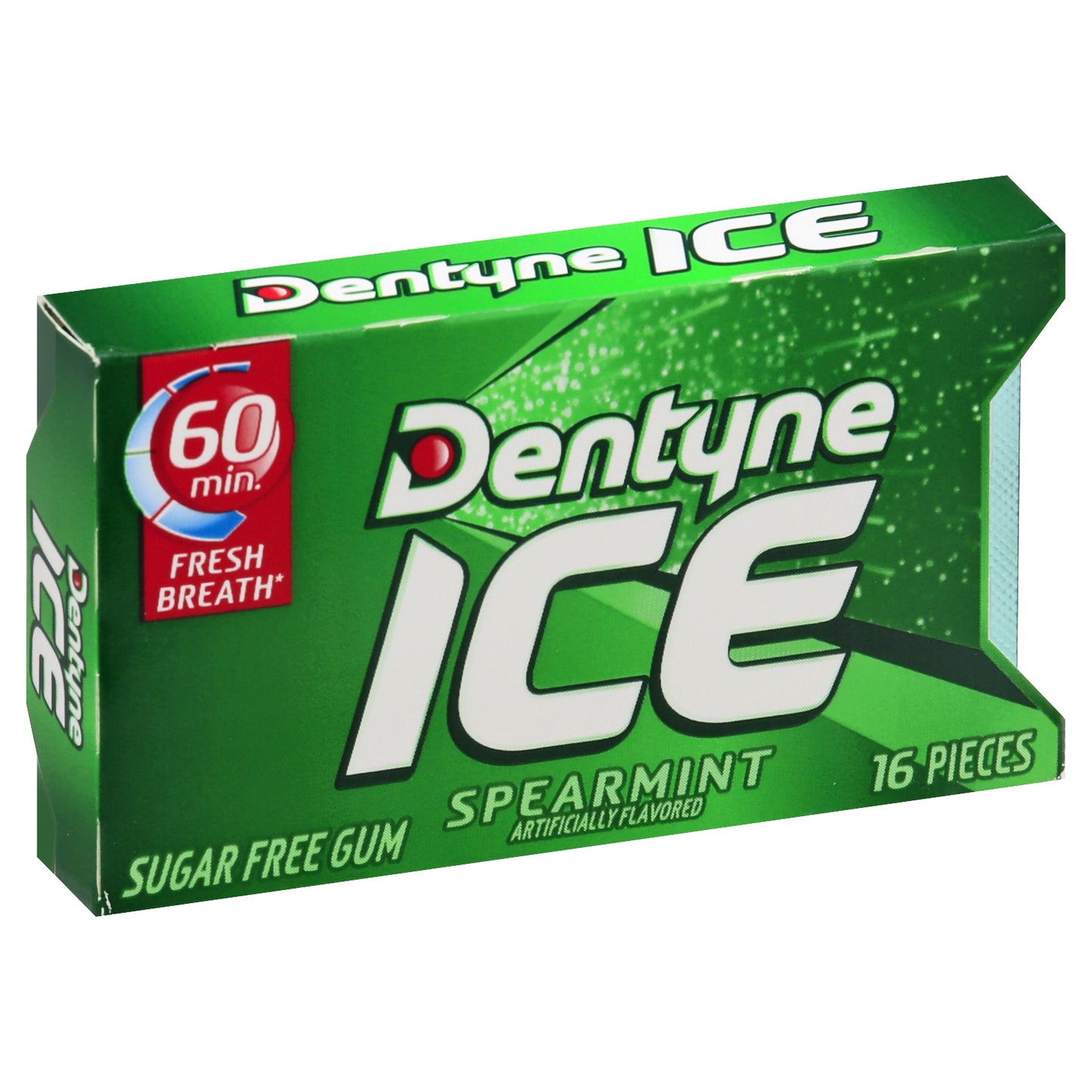 Dentyne Ice Sugar Free Spearmint Gum 16 ea