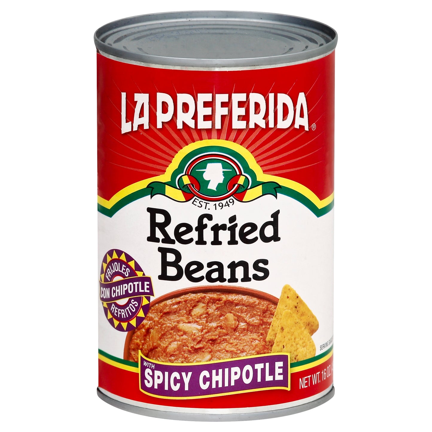 La Preferida Refried Beans 16 oz