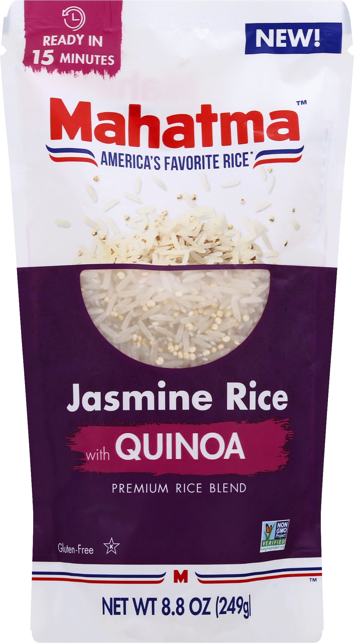 Mahatma with Quinoa Jasmine Rice 8.8 oz