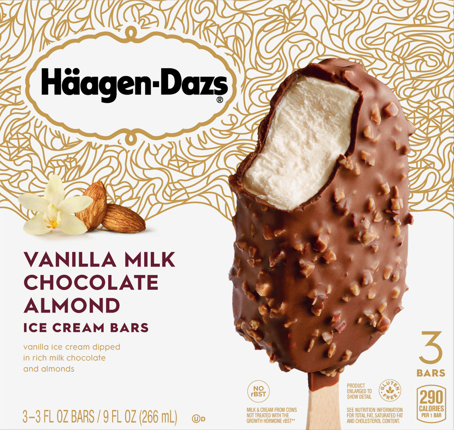 Haagen-Dazs Ice Cream Bars 3 ea