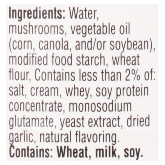 Campbell's Family Size Cream of Mushroom Condensed Soup 22.6 oz