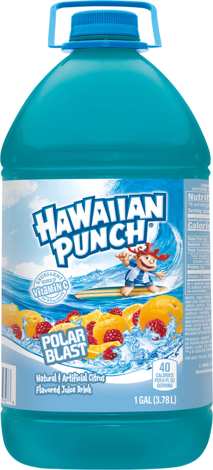 Hawaiian Punch Polar Blast, 1 gal bottle
