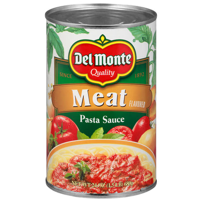 Del Monte Meat Flavored Pasta Sauce 24 oz