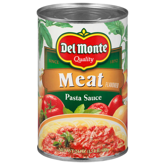 Del Monte Meat Flavored Pasta Sauce 24 oz