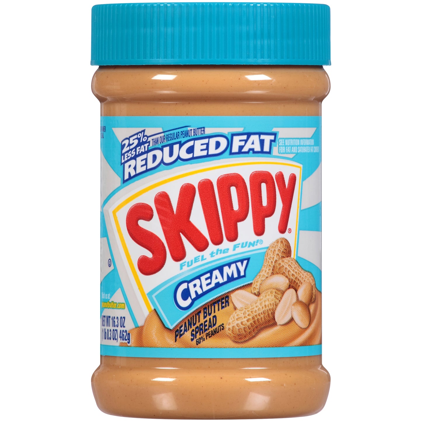 Skippy® Reduced Fat Creamy Peanut Butter Spread 16.3 oz. Jar