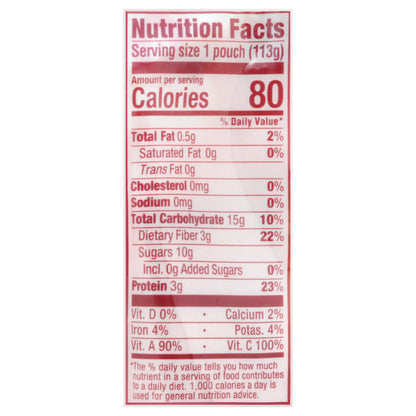 HappyTot Organics 4 (Tots & Tykes) Fiber & Protein Organic Fruit & Veggie Blend 4 oz