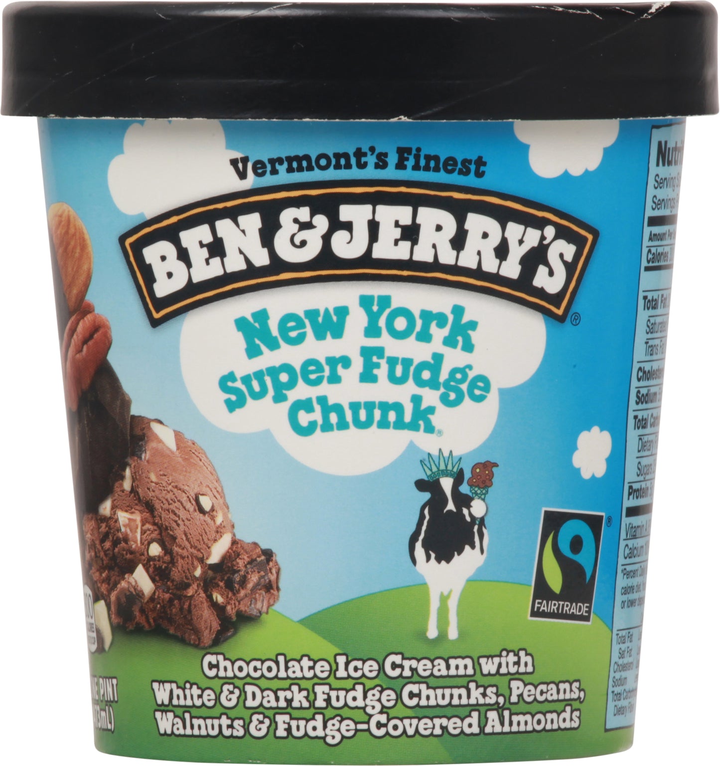 Ben & Jerry's New York Super Fudge Chunk Ice Cream 1 pt