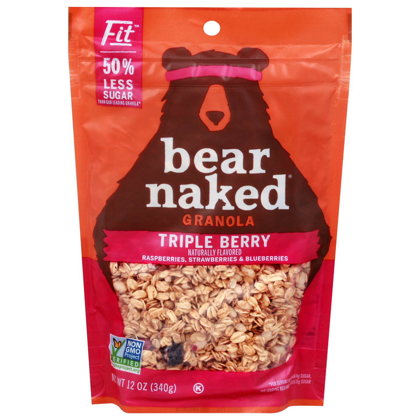 Bear Naked Fit Triple Berry Granola 12 oz