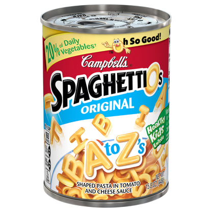 SpaghettiOs A to Z's Original Pasta 15.8 oz