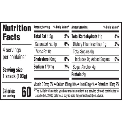 Jell-O Chocolate Sugar Free Ready-to-Eat Pudding Snacks, 4 ct Cups