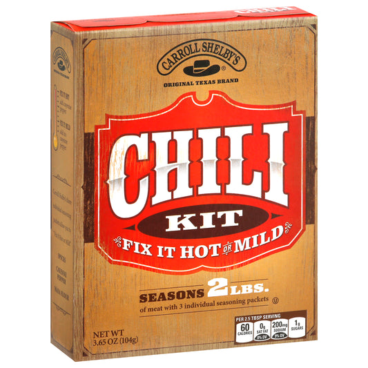 Carroll Shelby's Chili Kit 3.65 oz