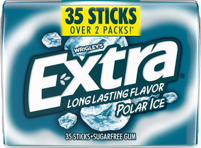 Extra Sugarfree Polar Ice Gum 35 ea