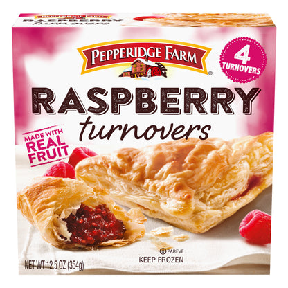 PEPPERIDGE FARM Raspberry Turnovers 4 ea