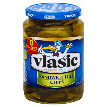 Vlasic Sandwich Dill  24 oz