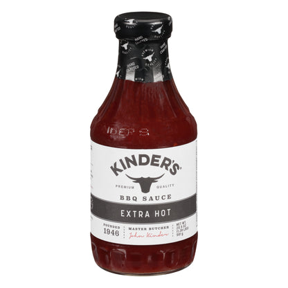 Kinder's Extra Hot BBQ Sauce 20.5 oz