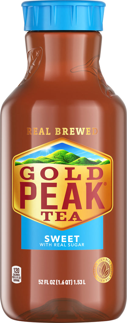 Gold Peak Sweetened Black Tea Bottle 52 fl oz