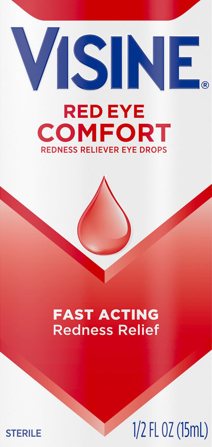 Visine Red Eye Comfort Eye Drops 0.5 oz