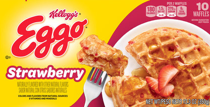 Eggo Strawberry Waffles 10 ea